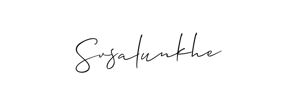 See photos of Svsalunkhe official signature by Spectra . Check more albums & portfolios. Read reviews & check more about Allison_Script font. Svsalunkhe signature style 2 images and pictures png