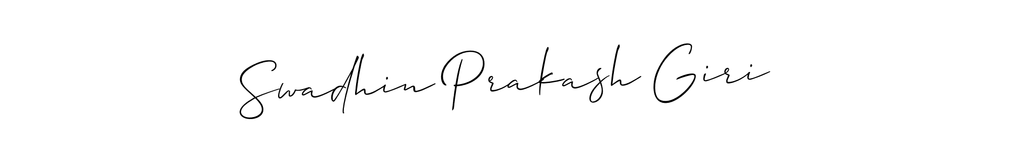 Best and Professional Signature Style for Swadhin Prakash Giri. Allison_Script Best Signature Style Collection. Swadhin Prakash Giri signature style 2 images and pictures png