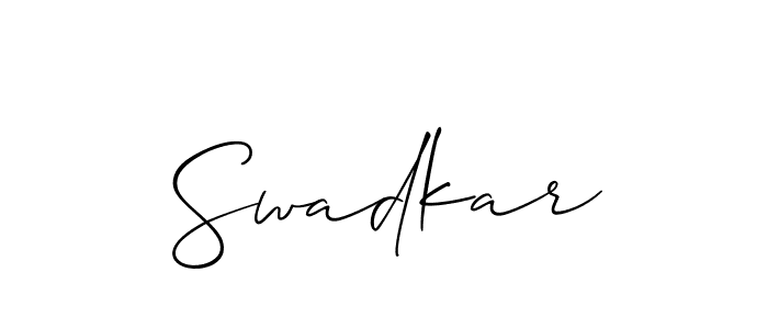 This is the best signature style for the Swadkar name. Also you like these signature font (Allison_Script). Mix name signature. Swadkar signature style 2 images and pictures png