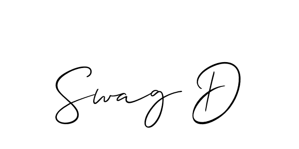 This is the best signature style for the Swag D name. Also you like these signature font (Allison_Script). Mix name signature. Swag D signature style 2 images and pictures png