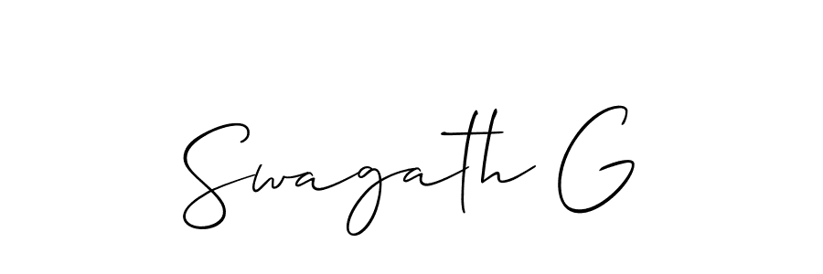 Once you've used our free online signature maker to create your best signature Allison_Script style, it's time to enjoy all of the benefits that Swagath G name signing documents. Swagath G signature style 2 images and pictures png