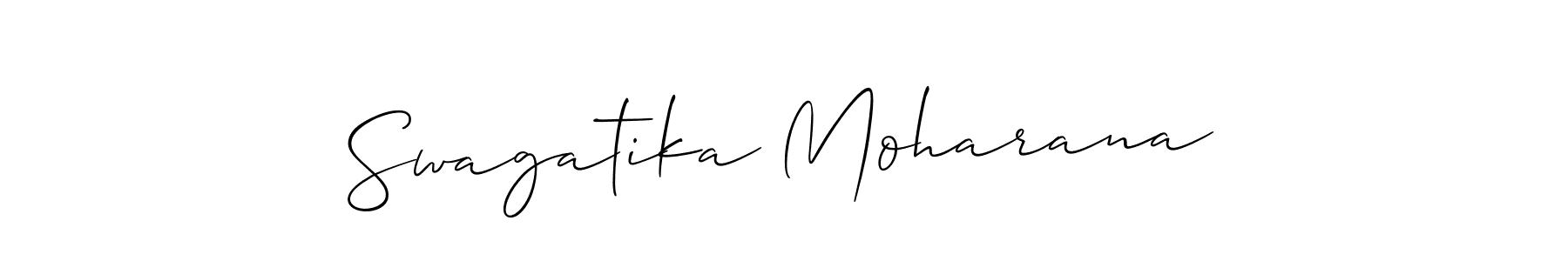 Here are the top 10 professional signature styles for the name Swagatika Moharana. These are the best autograph styles you can use for your name. Swagatika Moharana signature style 2 images and pictures png