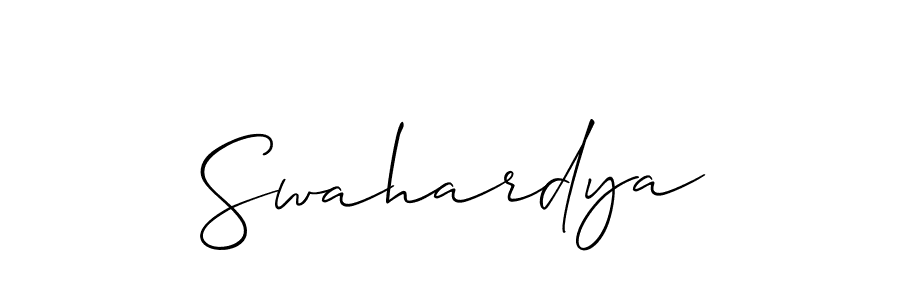 See photos of Swahardya official signature by Spectra . Check more albums & portfolios. Read reviews & check more about Allison_Script font. Swahardya signature style 2 images and pictures png