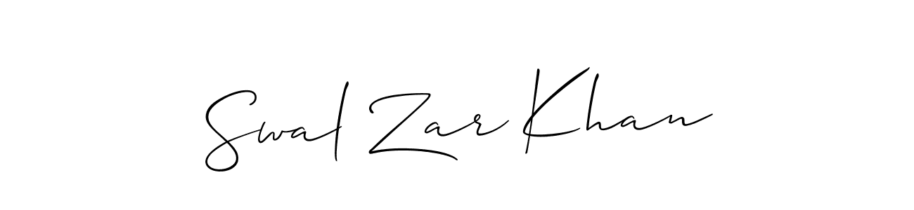 You can use this online signature creator to create a handwritten signature for the name Swal Zar Khan. This is the best online autograph maker. Swal Zar Khan signature style 2 images and pictures png