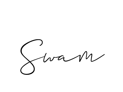 Once you've used our free online signature maker to create your best signature Allison_Script style, it's time to enjoy all of the benefits that Swam name signing documents. Swam signature style 2 images and pictures png