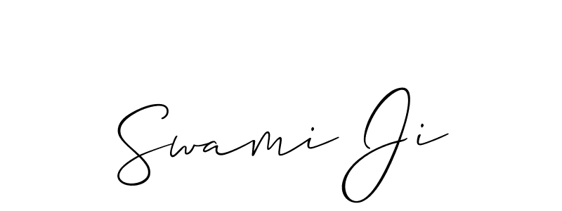 Swami Ji stylish signature style. Best Handwritten Sign (Allison_Script) for my name. Handwritten Signature Collection Ideas for my name Swami Ji. Swami Ji signature style 2 images and pictures png