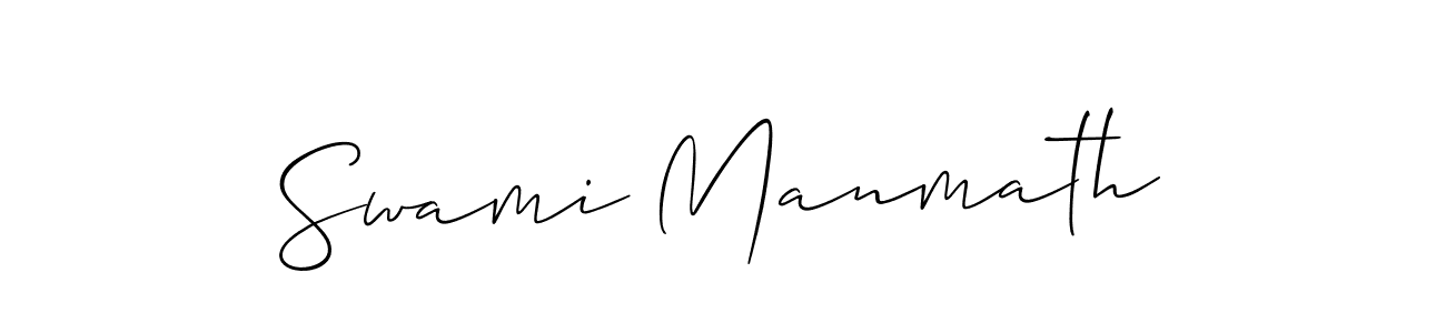 Once you've used our free online signature maker to create your best signature Allison_Script style, it's time to enjoy all of the benefits that Swami Manmath name signing documents. Swami Manmath signature style 2 images and pictures png