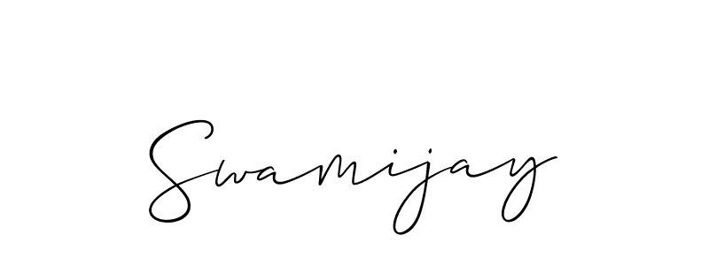 How to Draw Swamijay signature style? Allison_Script is a latest design signature styles for name Swamijay. Swamijay signature style 2 images and pictures png