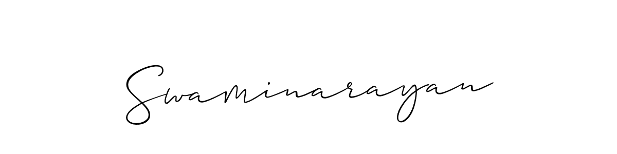 The best way (Allison_Script) to make a short signature is to pick only two or three words in your name. The name Swaminarayan include a total of six letters. For converting this name. Swaminarayan signature style 2 images and pictures png