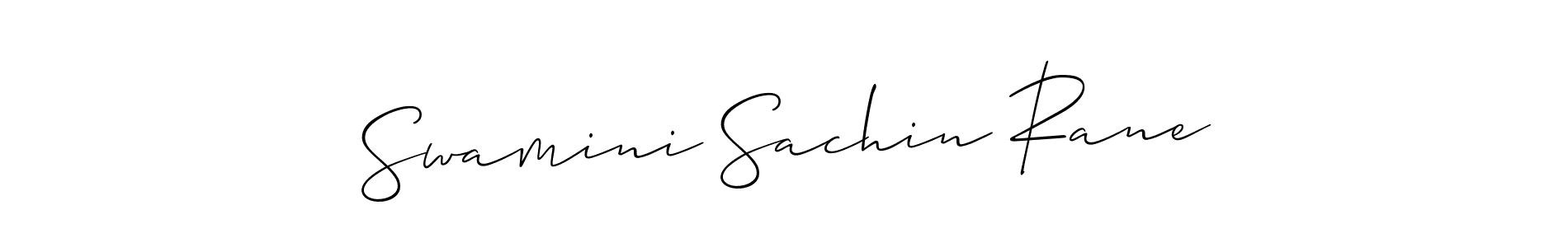Best and Professional Signature Style for Swamini Sachin Rane. Allison_Script Best Signature Style Collection. Swamini Sachin Rane signature style 2 images and pictures png