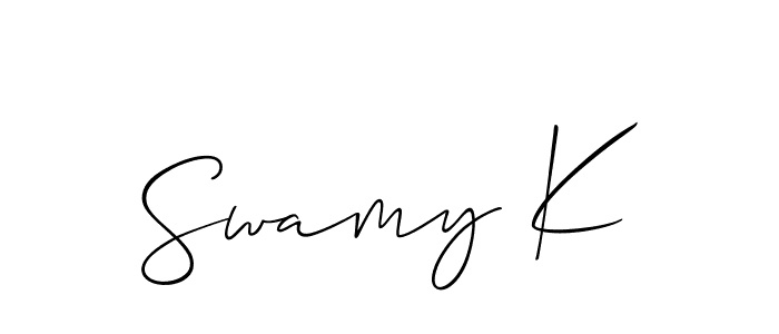 Make a beautiful signature design for name Swamy K. Use this online signature maker to create a handwritten signature for free. Swamy K signature style 2 images and pictures png