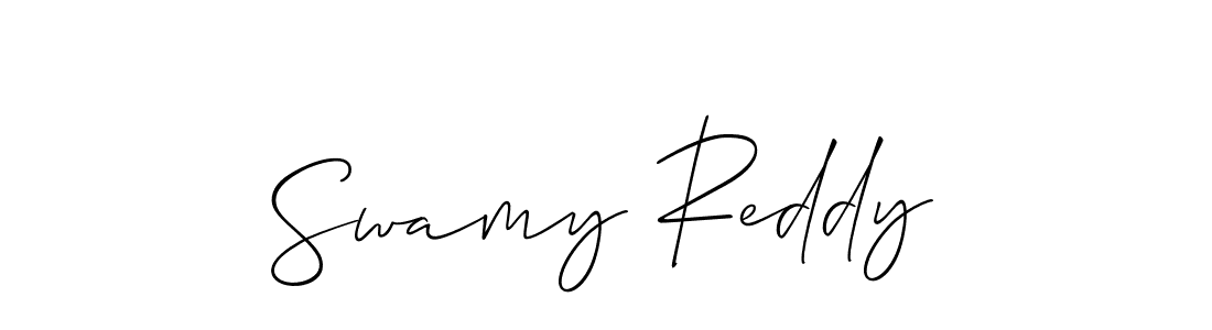 Make a beautiful signature design for name Swamy Reddy. Use this online signature maker to create a handwritten signature for free. Swamy Reddy signature style 2 images and pictures png