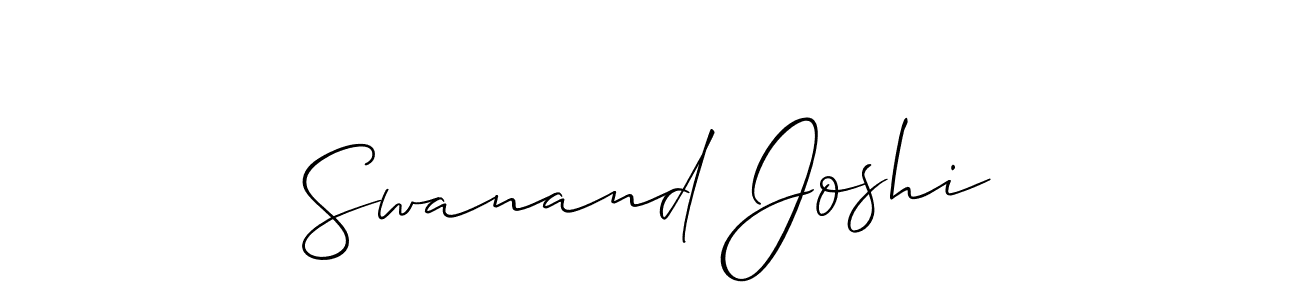 This is the best signature style for the Swanand Joshi name. Also you like these signature font (Allison_Script). Mix name signature. Swanand Joshi signature style 2 images and pictures png