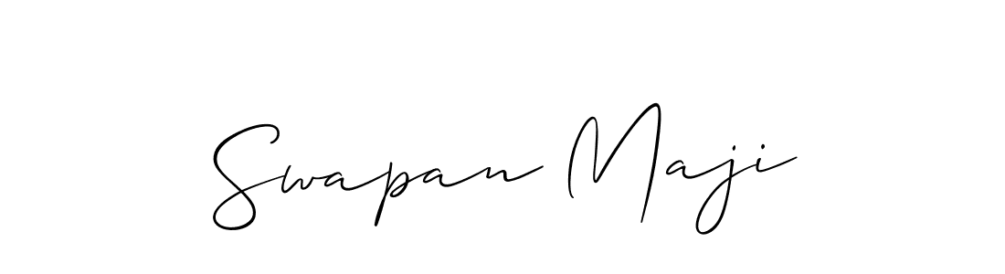 Allison_Script is a professional signature style that is perfect for those who want to add a touch of class to their signature. It is also a great choice for those who want to make their signature more unique. Get Swapan Maji name to fancy signature for free. Swapan Maji signature style 2 images and pictures png