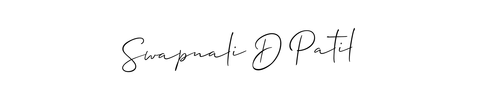 if you are searching for the best signature style for your name Swapnali D Patil. so please give up your signature search. here we have designed multiple signature styles  using Allison_Script. Swapnali D Patil signature style 2 images and pictures png