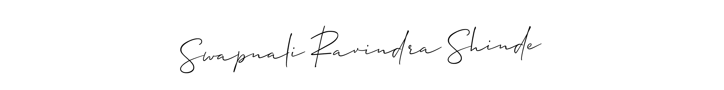 The best way (Allison_Script) to make a short signature is to pick only two or three words in your name. The name Swapnali Ravindra Shinde include a total of six letters. For converting this name. Swapnali Ravindra Shinde signature style 2 images and pictures png