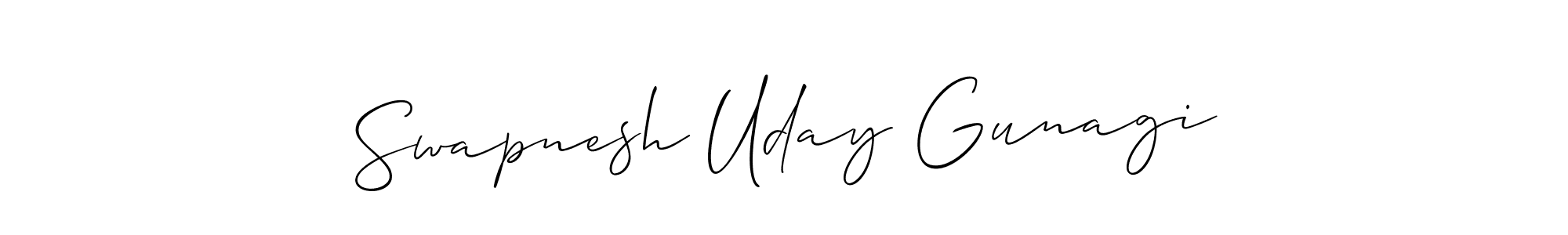 if you are searching for the best signature style for your name Swapnesh Uday Gunagi. so please give up your signature search. here we have designed multiple signature styles  using Allison_Script. Swapnesh Uday Gunagi signature style 2 images and pictures png