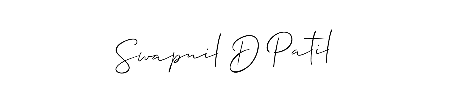 You can use this online signature creator to create a handwritten signature for the name Swapnil D Patil. This is the best online autograph maker. Swapnil D Patil signature style 2 images and pictures png