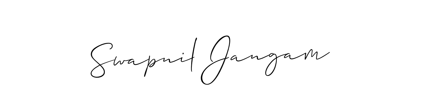 Here are the top 10 professional signature styles for the name Swapnil Jangam. These are the best autograph styles you can use for your name. Swapnil Jangam signature style 2 images and pictures png