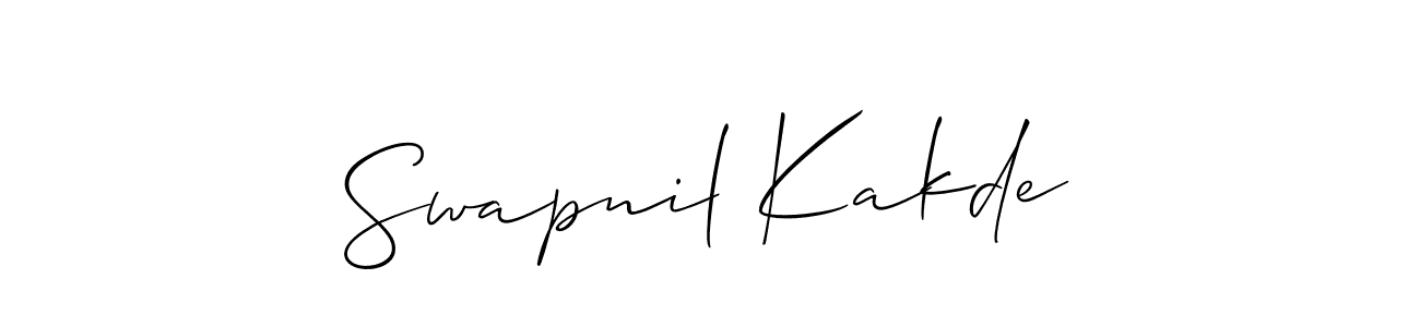 Make a beautiful signature design for name Swapnil Kakde. Use this online signature maker to create a handwritten signature for free. Swapnil Kakde signature style 2 images and pictures png