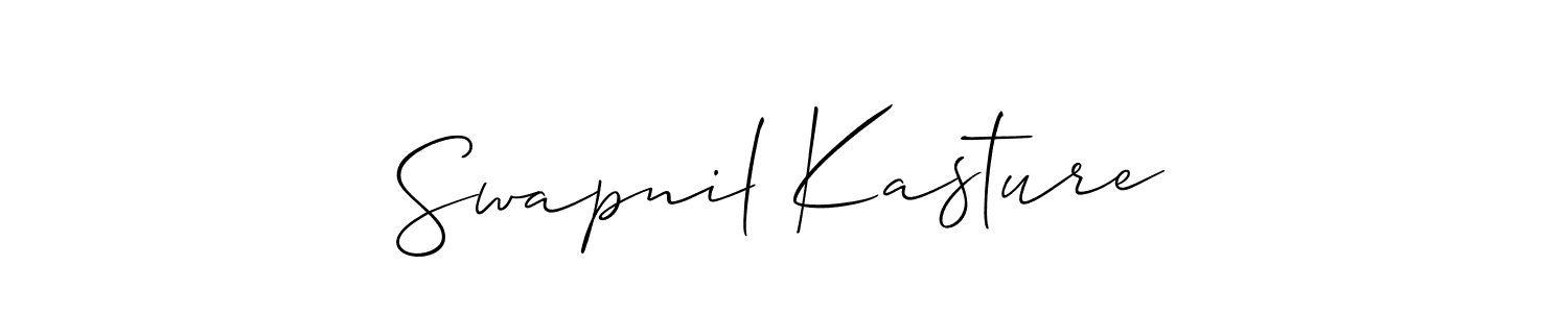 if you are searching for the best signature style for your name Swapnil Kasture. so please give up your signature search. here we have designed multiple signature styles  using Allison_Script. Swapnil Kasture signature style 2 images and pictures png