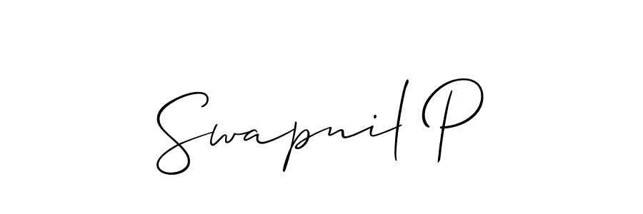 See photos of Swapnil P official signature by Spectra . Check more albums & portfolios. Read reviews & check more about Allison_Script font. Swapnil P signature style 2 images and pictures png