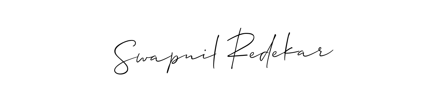 See photos of Swapnil Redekar official signature by Spectra . Check more albums & portfolios. Read reviews & check more about Allison_Script font. Swapnil Redekar signature style 2 images and pictures png