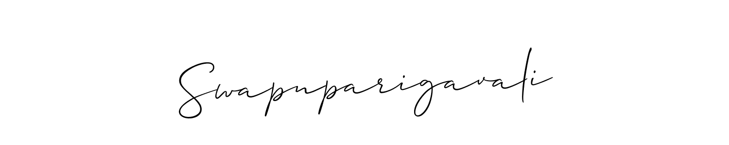 Best and Professional Signature Style for Swapnparigavali. Allison_Script Best Signature Style Collection. Swapnparigavali signature style 2 images and pictures png