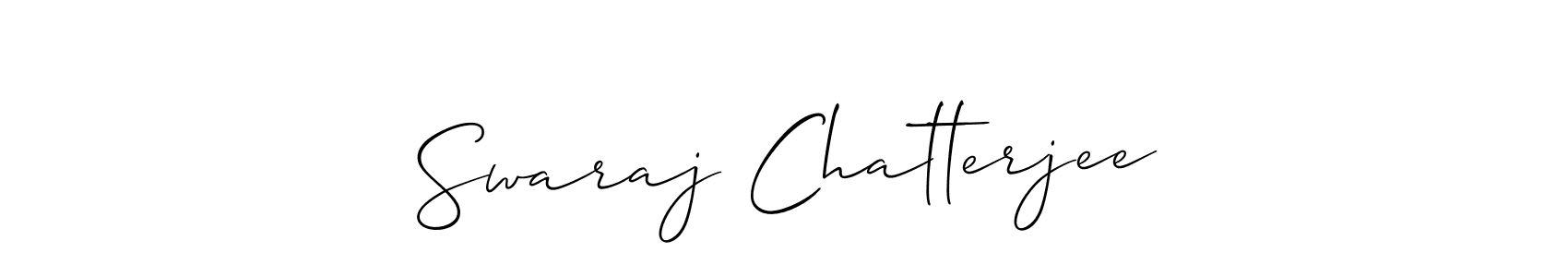 Make a beautiful signature design for name Swaraj Chatterjee. Use this online signature maker to create a handwritten signature for free. Swaraj Chatterjee signature style 2 images and pictures png