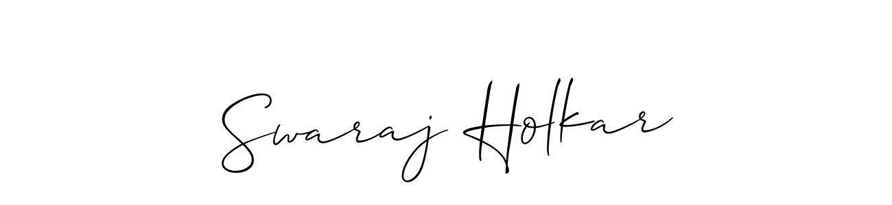You can use this online signature creator to create a handwritten signature for the name Swaraj Holkar. This is the best online autograph maker. Swaraj Holkar signature style 2 images and pictures png