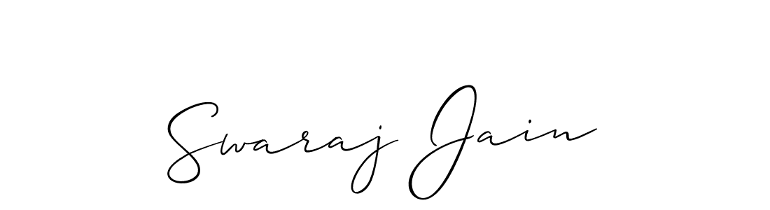 Check out images of Autograph of Swaraj Jain name. Actor Swaraj Jain Signature Style. Allison_Script is a professional sign style online. Swaraj Jain signature style 2 images and pictures png