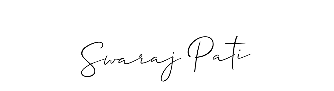 You can use this online signature creator to create a handwritten signature for the name Swaraj Pati. This is the best online autograph maker. Swaraj Pati signature style 2 images and pictures png