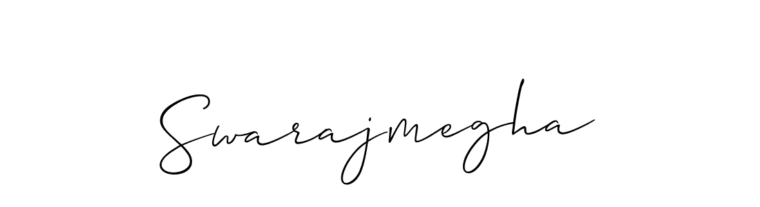 Create a beautiful signature design for name Swarajmegha. With this signature (Allison_Script) fonts, you can make a handwritten signature for free. Swarajmegha signature style 2 images and pictures png