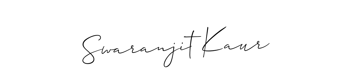 Make a beautiful signature design for name Swaranjit Kaur. Use this online signature maker to create a handwritten signature for free. Swaranjit Kaur signature style 2 images and pictures png