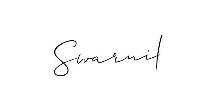 Once you've used our free online signature maker to create your best signature Allison_Script style, it's time to enjoy all of the benefits that Swarnil name signing documents. Swarnil signature style 2 images and pictures png
