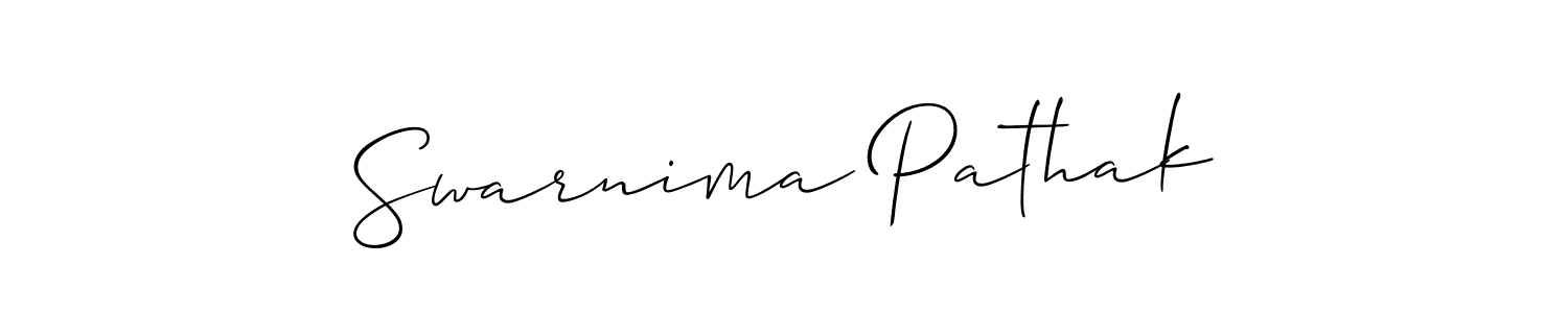 This is the best signature style for the Swarnima Pathak name. Also you like these signature font (Allison_Script). Mix name signature. Swarnima Pathak signature style 2 images and pictures png