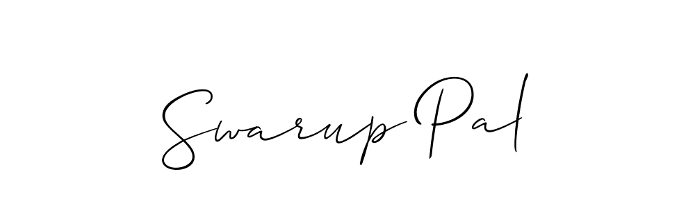 How to make Swarup Pal name signature. Use Allison_Script style for creating short signs online. This is the latest handwritten sign. Swarup Pal signature style 2 images and pictures png