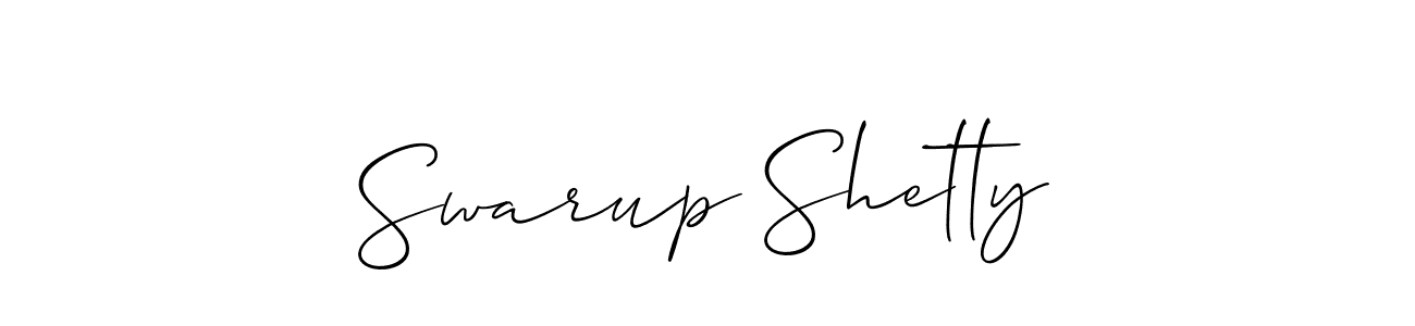 How to Draw Swarup Shetty signature style? Allison_Script is a latest design signature styles for name Swarup Shetty. Swarup Shetty signature style 2 images and pictures png