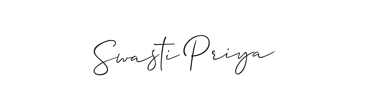 You can use this online signature creator to create a handwritten signature for the name Swasti Priya. This is the best online autograph maker. Swasti Priya signature style 2 images and pictures png
