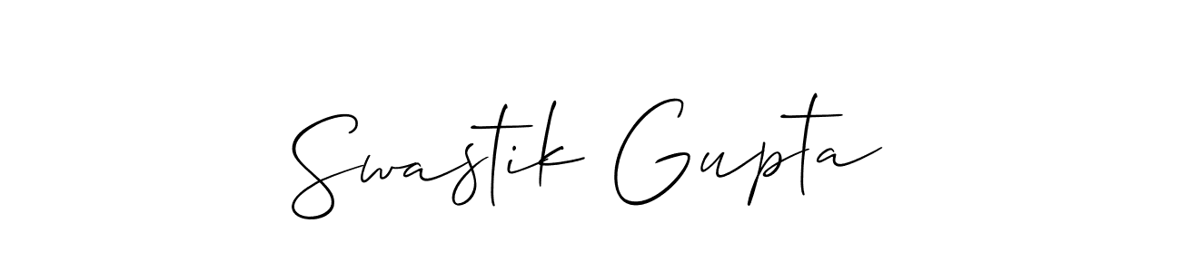 It looks lik you need a new signature style for name Swastik Gupta. Design unique handwritten (Allison_Script) signature with our free signature maker in just a few clicks. Swastik Gupta signature style 2 images and pictures png