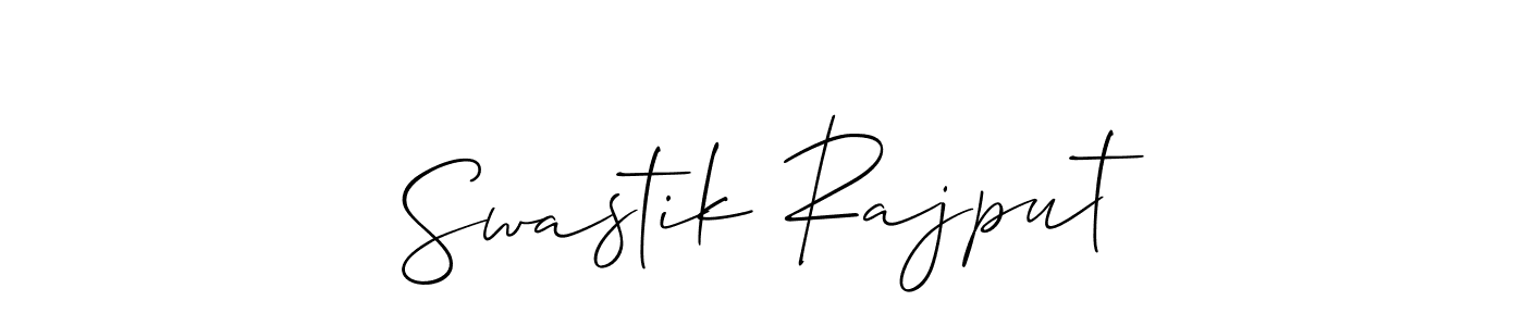 Also You can easily find your signature by using the search form. We will create Swastik Rajput name handwritten signature images for you free of cost using Allison_Script sign style. Swastik Rajput signature style 2 images and pictures png