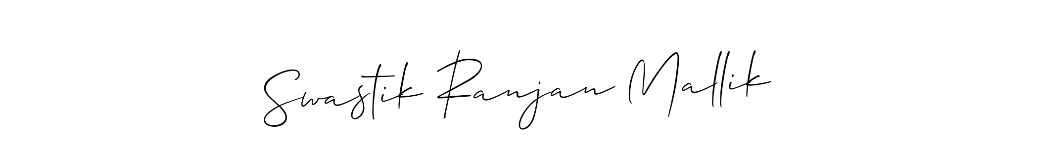 Also we have Swastik Ranjan Mallik name is the best signature style. Create professional handwritten signature collection using Allison_Script autograph style. Swastik Ranjan Mallik signature style 2 images and pictures png