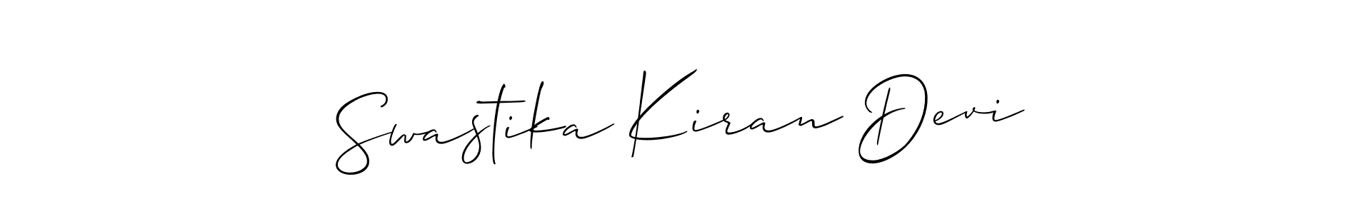 Check out images of Autograph of Swastika Kiran Devi name. Actor Swastika Kiran Devi Signature Style. Allison_Script is a professional sign style online. Swastika Kiran Devi signature style 2 images and pictures png