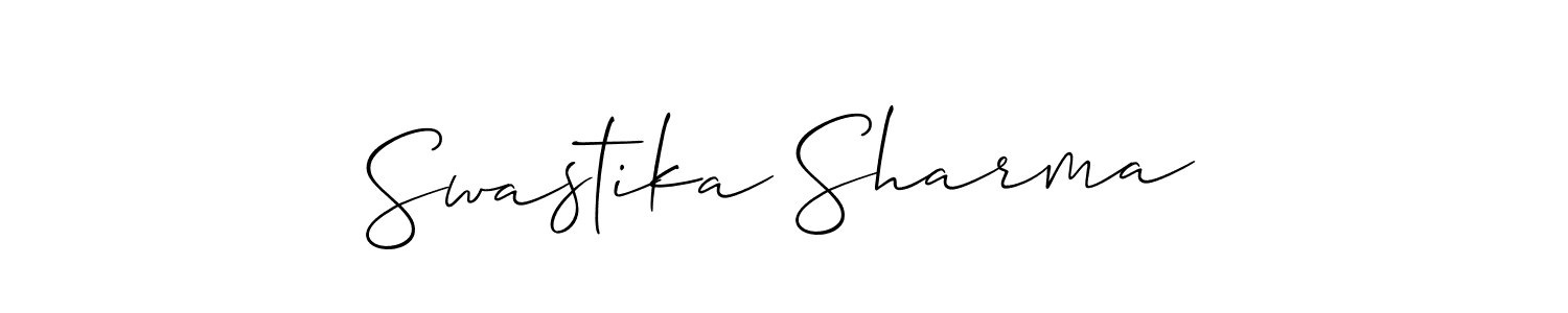 Check out images of Autograph of Swastika Sharma name. Actor Swastika Sharma Signature Style. Allison_Script is a professional sign style online. Swastika Sharma signature style 2 images and pictures png