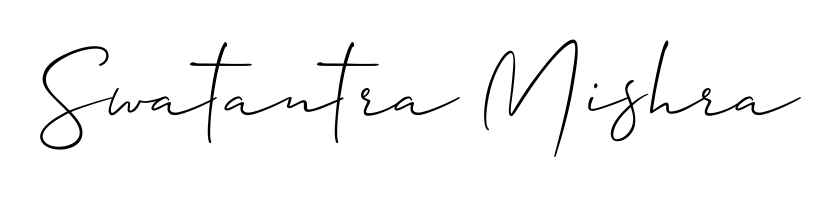 Create an unforgettable impression when signing with Swatantra Mishra name styled in Allison_Script typography. 100% free online generator. Swatantra Mishra signature style 2 images and pictures png