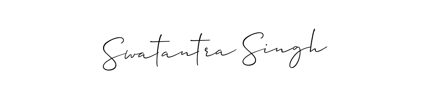 if you are searching for the best signature style for your name Swatantra Singh. so please give up your signature search. here we have designed multiple signature styles  using Allison_Script. Swatantra Singh signature style 2 images and pictures png