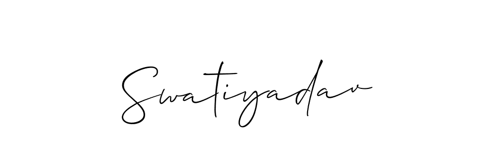 Here are the top 10 professional signature styles for the name Swatiyadav. These are the best autograph styles you can use for your name. Swatiyadav signature style 2 images and pictures png