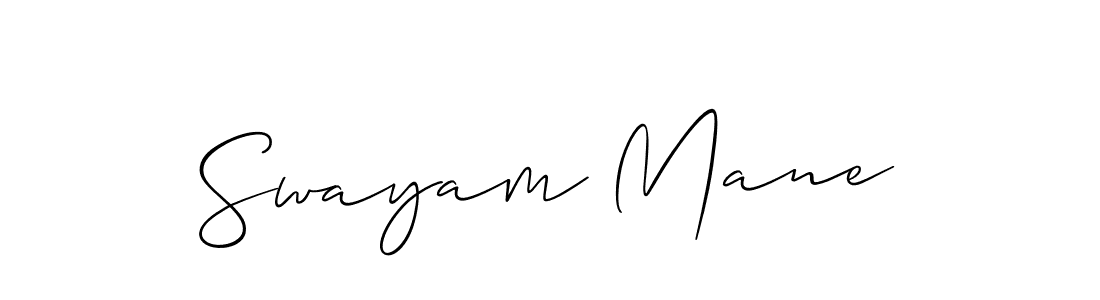 Check out images of Autograph of Swayam Mane name. Actor Swayam Mane Signature Style. Allison_Script is a professional sign style online. Swayam Mane signature style 2 images and pictures png