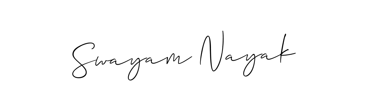 This is the best signature style for the Swayam Nayak name. Also you like these signature font (Allison_Script). Mix name signature. Swayam Nayak signature style 2 images and pictures png