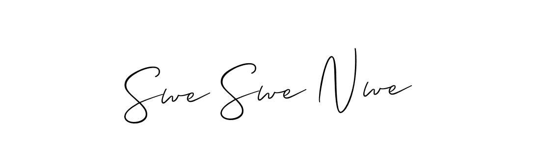 Once you've used our free online signature maker to create your best signature Allison_Script style, it's time to enjoy all of the benefits that Swe Swe Nwe name signing documents. Swe Swe Nwe signature style 2 images and pictures png